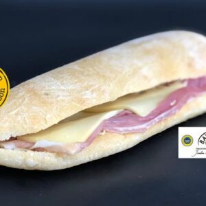 PANINI jambon de bayonne, fromage emmental