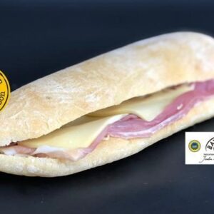 PANINI jambon de bayonne, fromage emmental