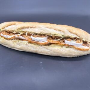 PANINI POULET CURRY CHEVRE OIGNON FRIT