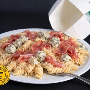 PÂTES gorgonzola & jambon de bayonne