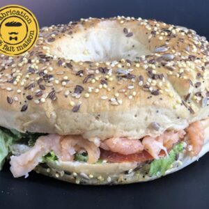 BAGEL CREME ANTEH CITRON & SAL & TOM & SAUMON