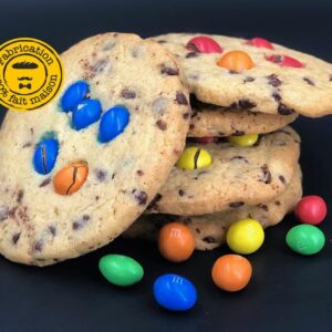 COOKIES pépites de chocolat et m&m's