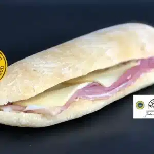 PANINI jambon de bayonne, fromage emmental