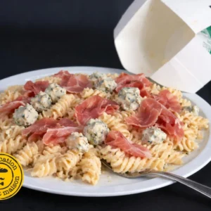 PÂTES gorgonzola & jambon de bayonne