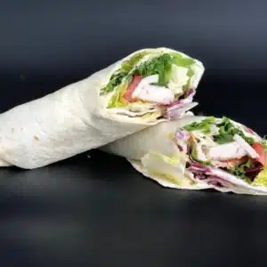 WRAPS SAUCE CURRY MANGUO SALADE TOM POULET
